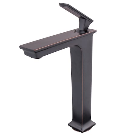 STARKS Watersaver Single Lever Waterfall Faucet In Oil Rubbed Bronze